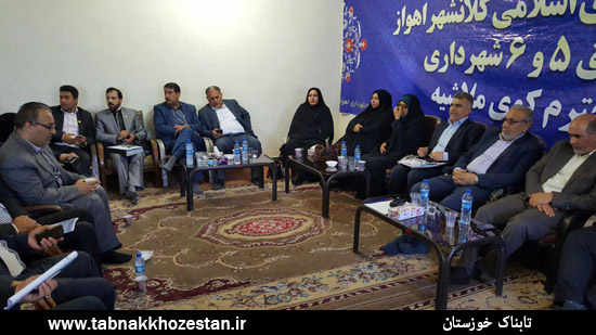 یکصد و سی و چهارمین جلسه شورای شهر اهواز در ملاشیه برگزار شد