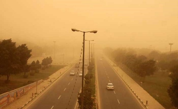 اخطاریه مرکز ملی پایش گرد و خاک در خصوص وقوع پدیده ریزگردها در خوزستان