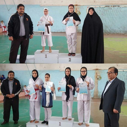 برگزاری مسابقات کاراته چندجانبه استانی بانوان در بابلسر