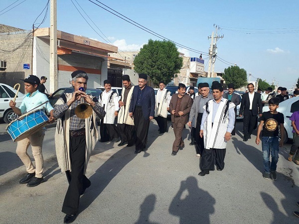 گزارش تصویری/ مراسم ترحیم درگذشتگان قهوه خانه نوارس با حضور مسئولین استان