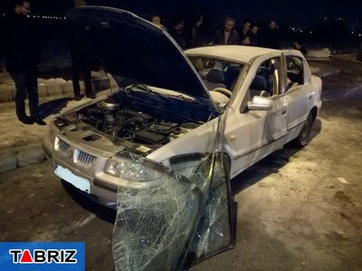 انفجار خودرو در تبریز