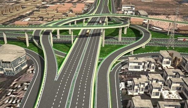 پل اصلی تقاطع غیرهمسطح شهید بندر اهواز افتتاح شد