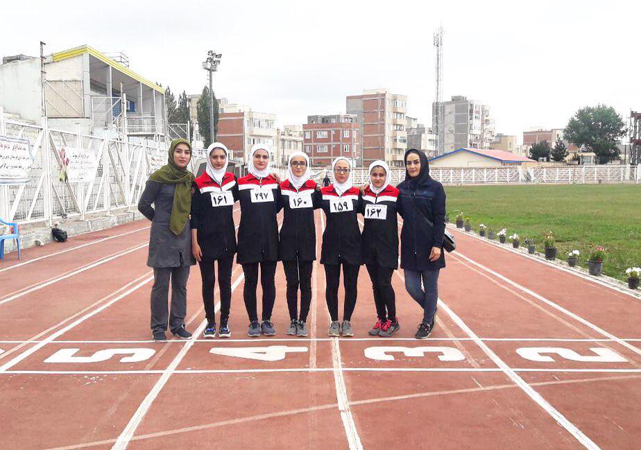 اعزام دومیدانی کاران دختر جوان استان به مسابقات قهرمانی کشور