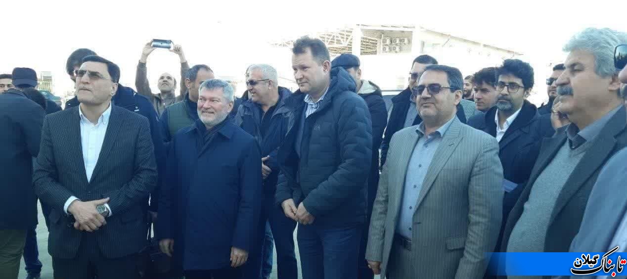 بازدید معاون وزیر حمل و نقل روسیه و معاون ساخت و توسعه راه آهن ایران از آستارا