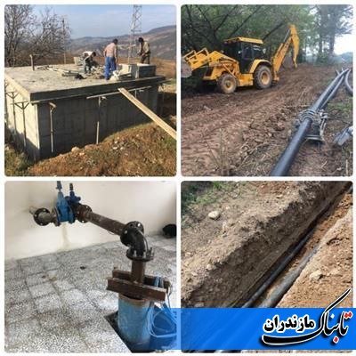 اقدام جهادی دولت سیزدهم در تامین آب بهداشتی ۲۰ روستای فاقد آب مازندران